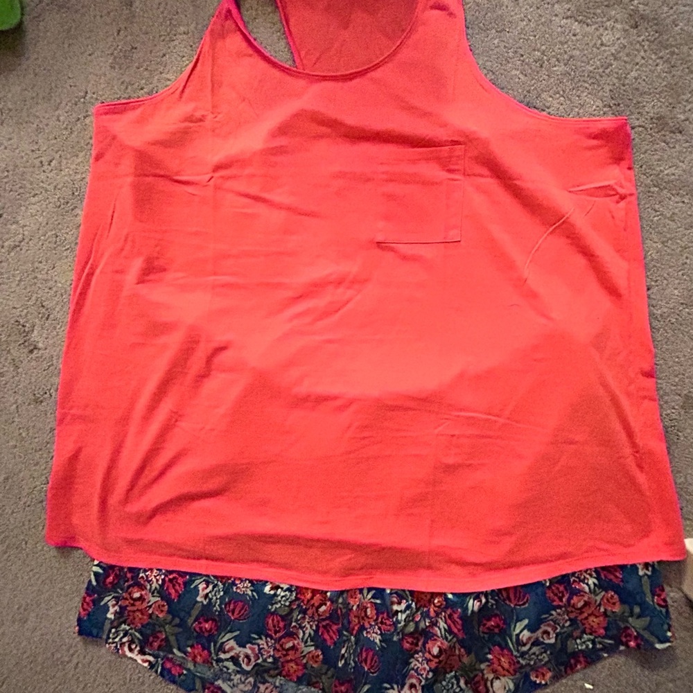 Women's Tank Top & Shorts sleep set